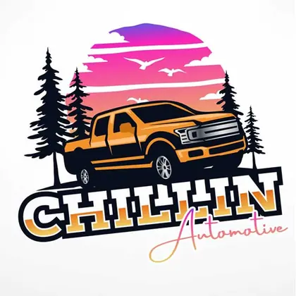 Chillin Automotive logo design